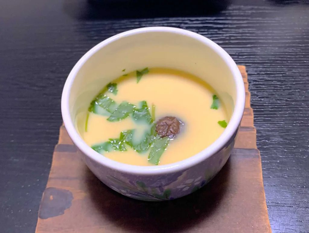 高山 二人静白雲(夕食初日)