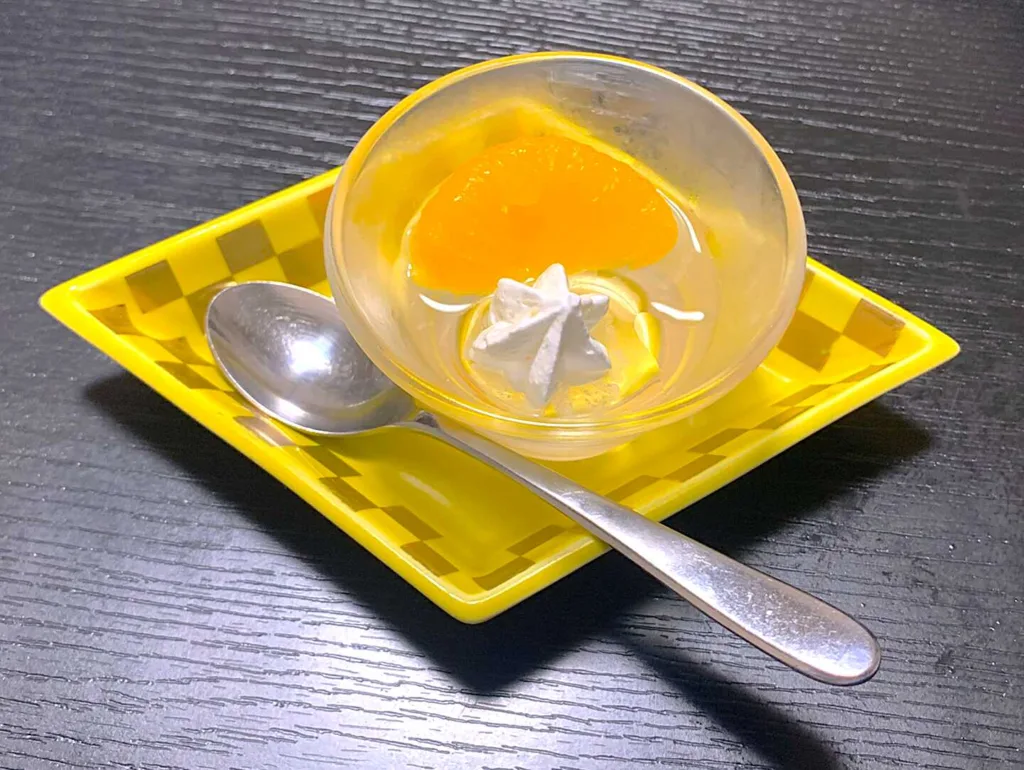 高山 二人静白雲(夕食初日)