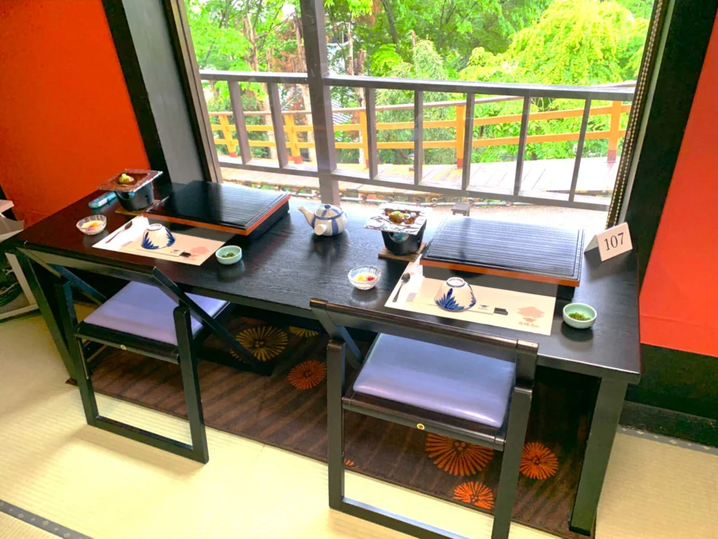 高山 二人静白雲(朝食2日目)