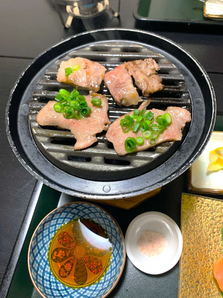 高山 二人静白雲(夕食2日目)