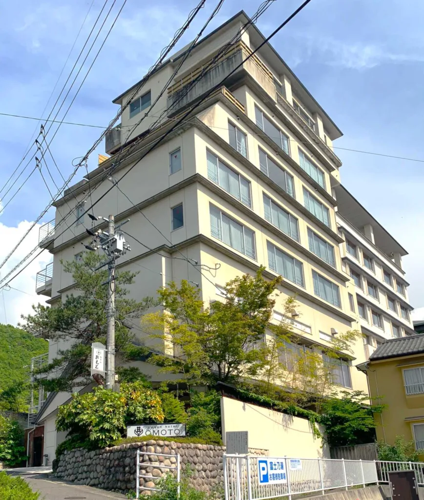 onsen hotel OMOTO @ 浅間温泉(松本) 外観