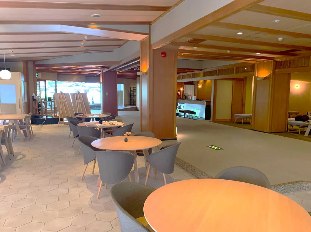 onsen hotel OMOTO @ 浅間温泉(松本) ロビー・フロント
