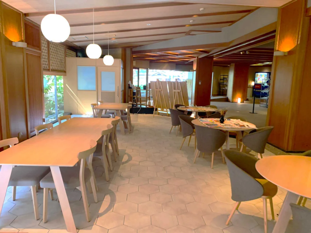 onsen hotel OMOTO @ 浅間温泉(松本) ロビー・フロント