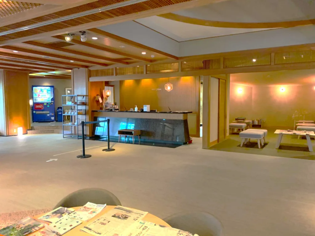 onsen hotel OMOTO @ 浅間温泉(松本) ロビー・フロント