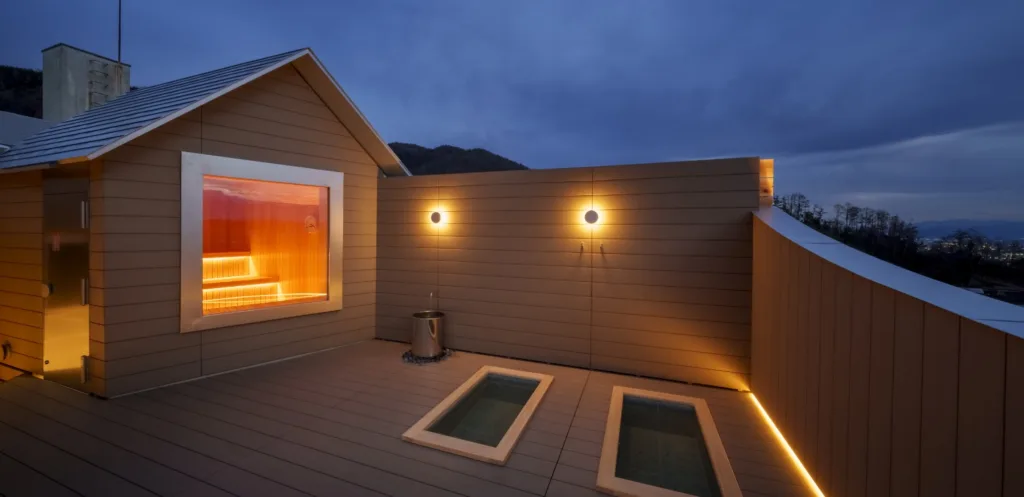 松本 浅間温泉 サウナonsen hotel OMOTO のHPより