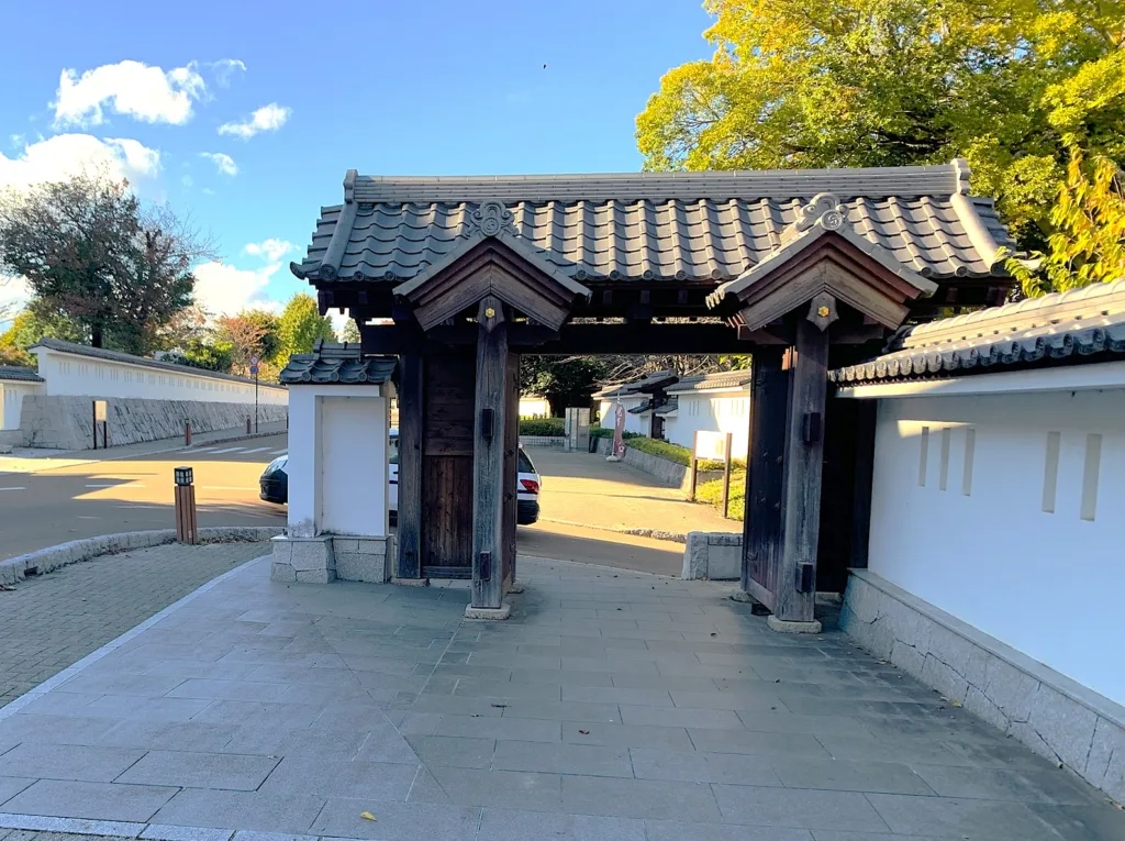 水戸城 二の丸杉山門