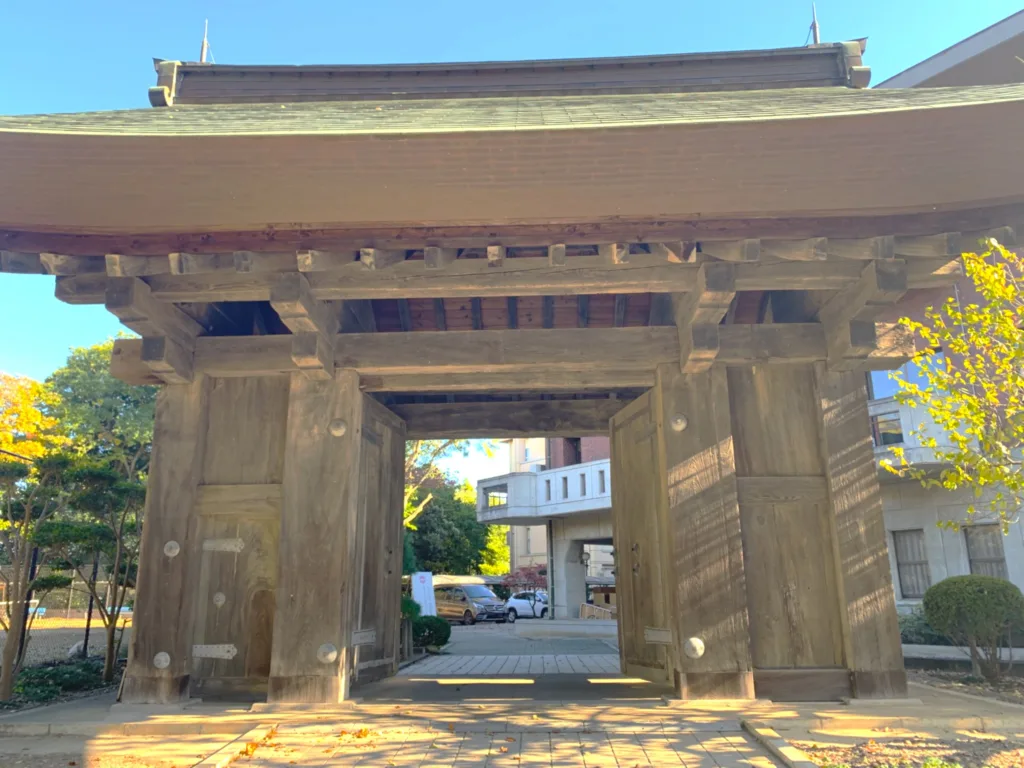 水戸城 本丸・薬医門