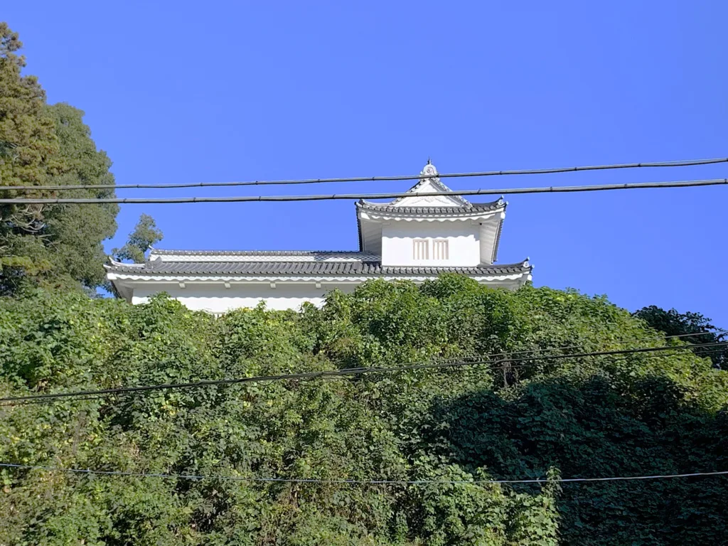 水戸城 二の丸角櫓(232号線方面から)
