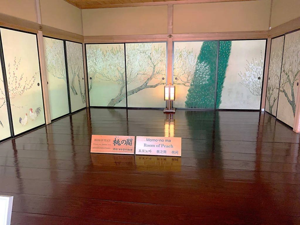 水戸偕楽園 好文亭 桃の間