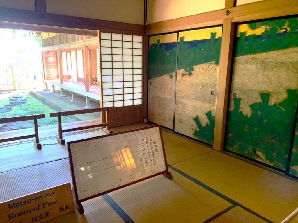 水戸偕楽園 好文亭 松の間