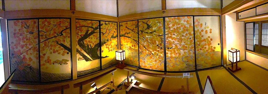 水戸偕楽園 好文亭 紅葉の間