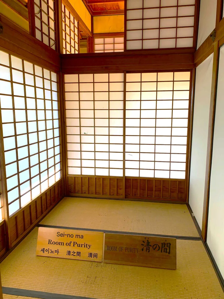 水戸偕楽園 好文亭 清の間