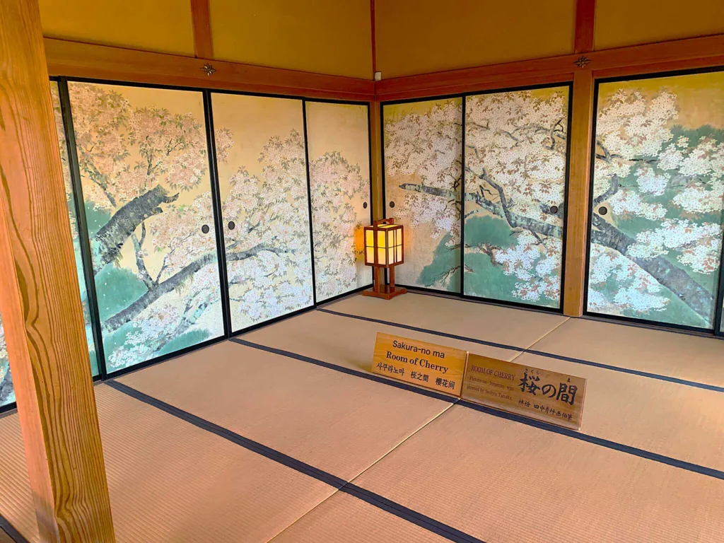 水戸偕楽園 好文亭 桜の間