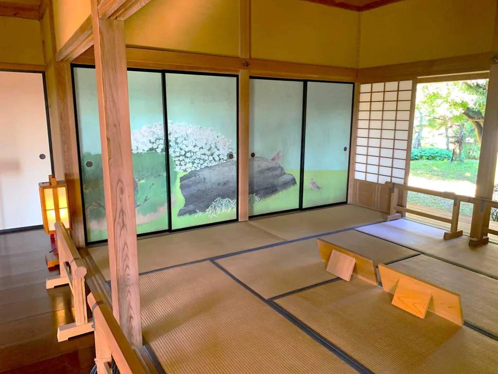 水戸偕楽園 好文亭 つつじの間