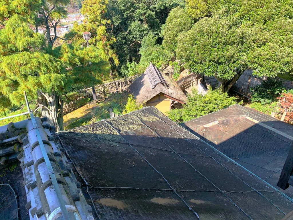 水戸偕楽園 好文亭 楽寿楼からの待合