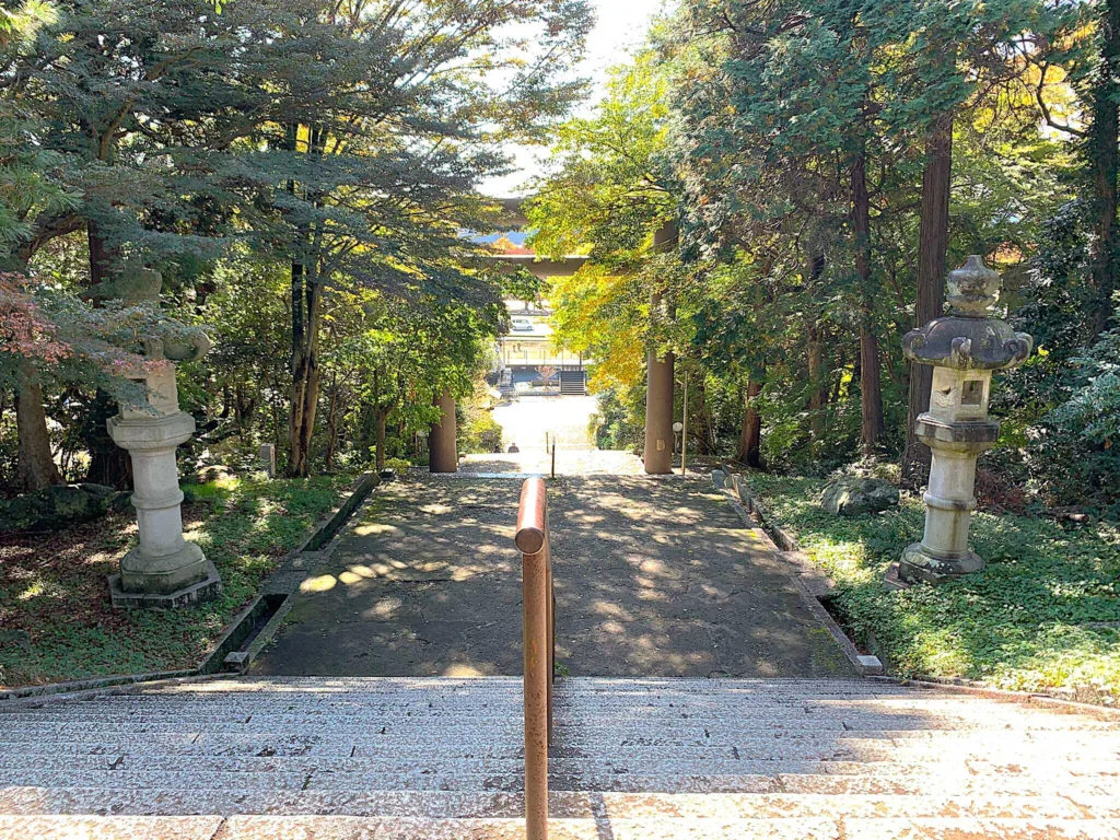 水戸常磐神社 参道