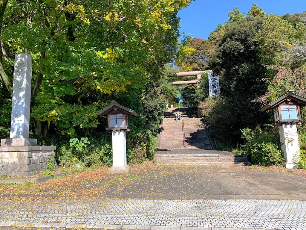水戸常磐神社 参道