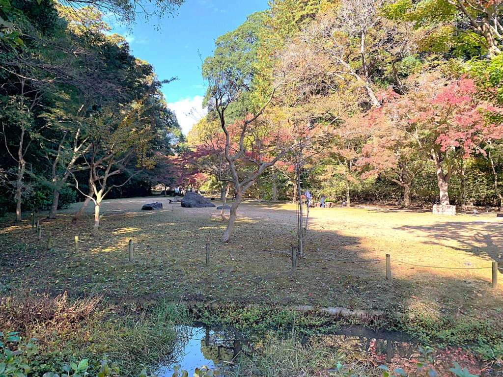 水戸偕楽園南のもみじ谷