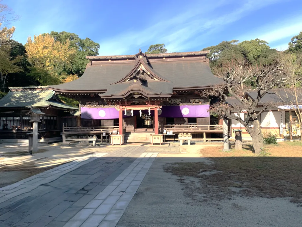 大洗磯前神社 拝殿