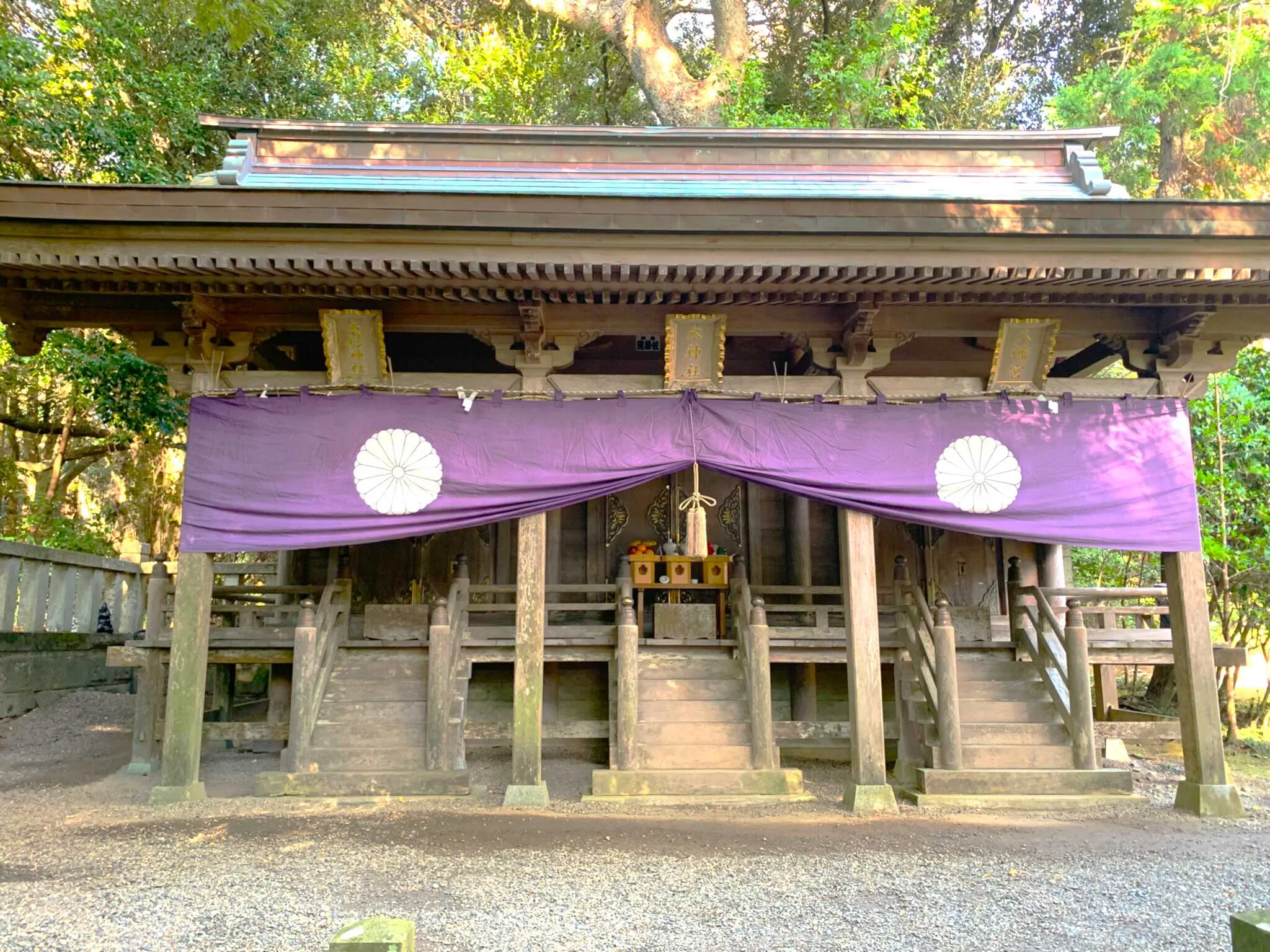 大洗磯前神社 大杉神社・水神社・八幡社