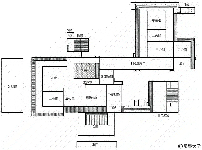 弘道館デジタルアーカイブプロジェクトのHP(https://www.tokiwa.ac.jp/~ccd/kodokan_web/index.htm)より