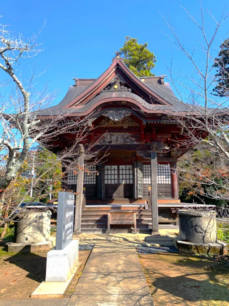 大杉神社隣の安穏寺