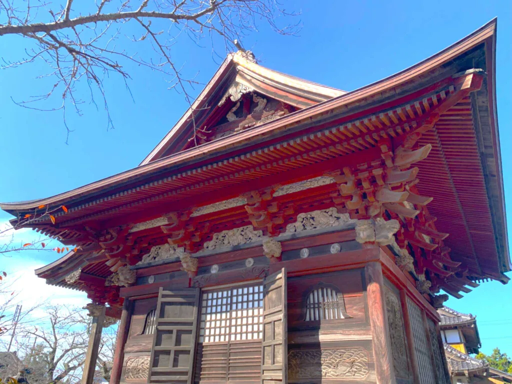 大杉神社隣の安穏寺