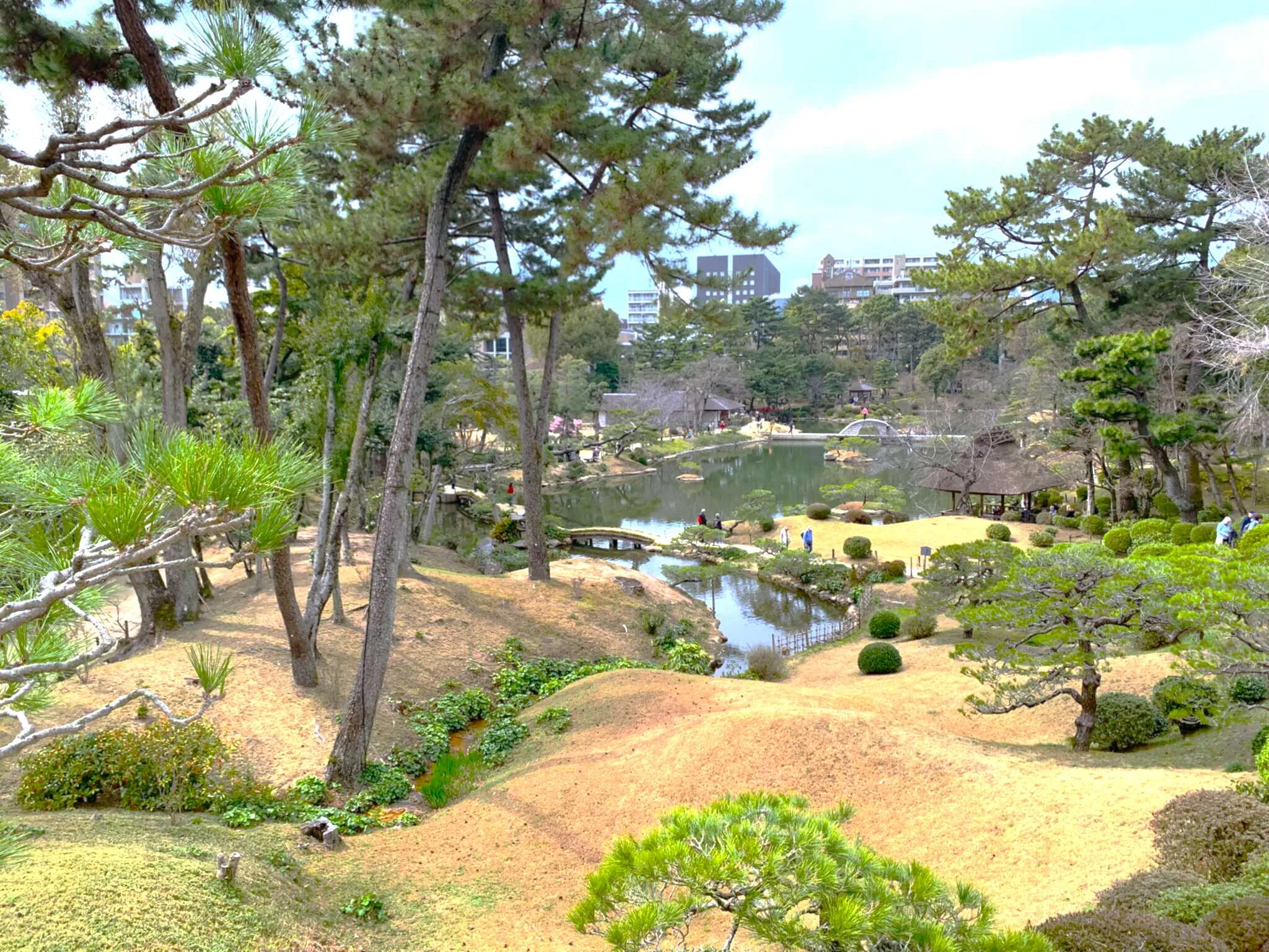 広島 縮景園 迎暉峰