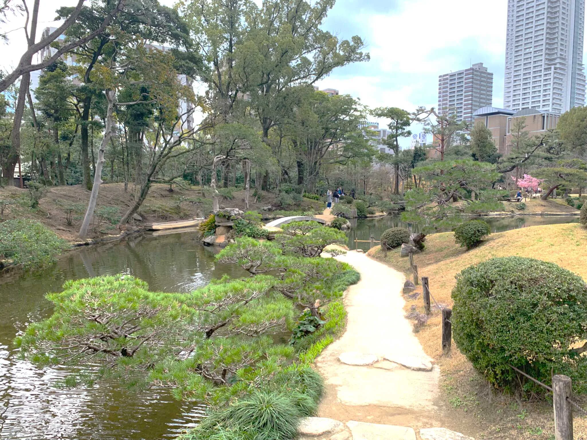広島 縮景園 有年場付近