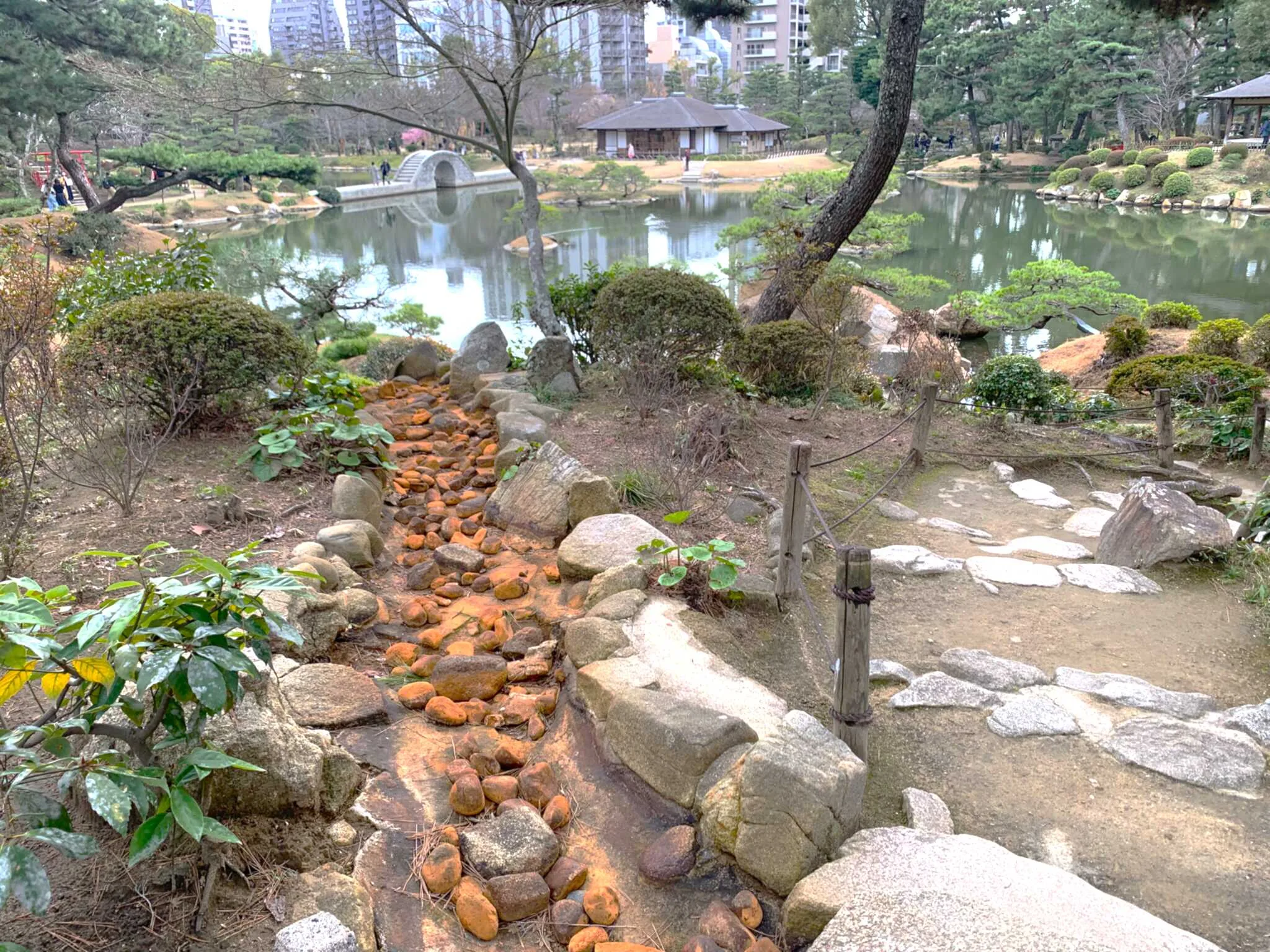 広島 縮景園・白龍泉