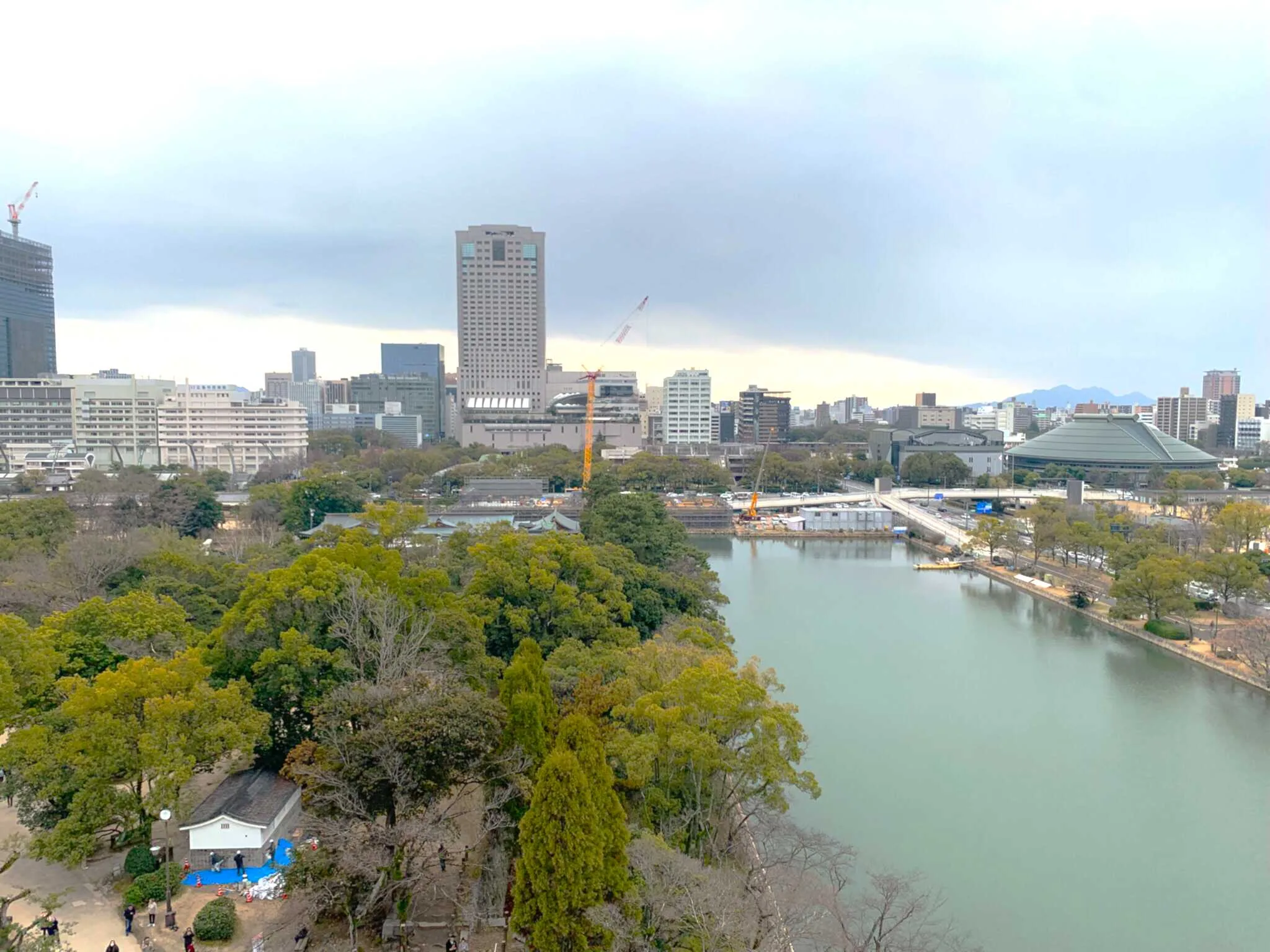 広島城 天守最上階