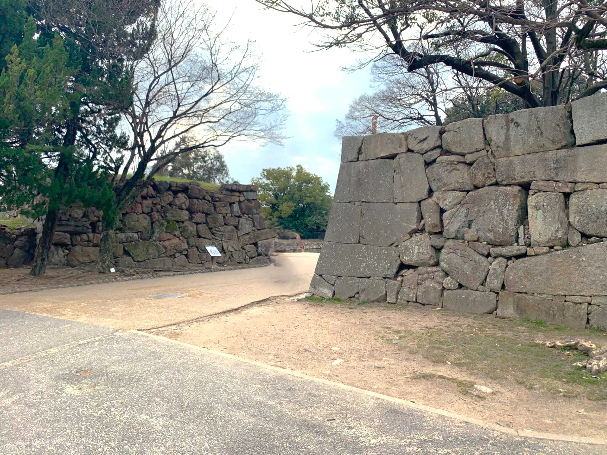 広島城 中御門跡