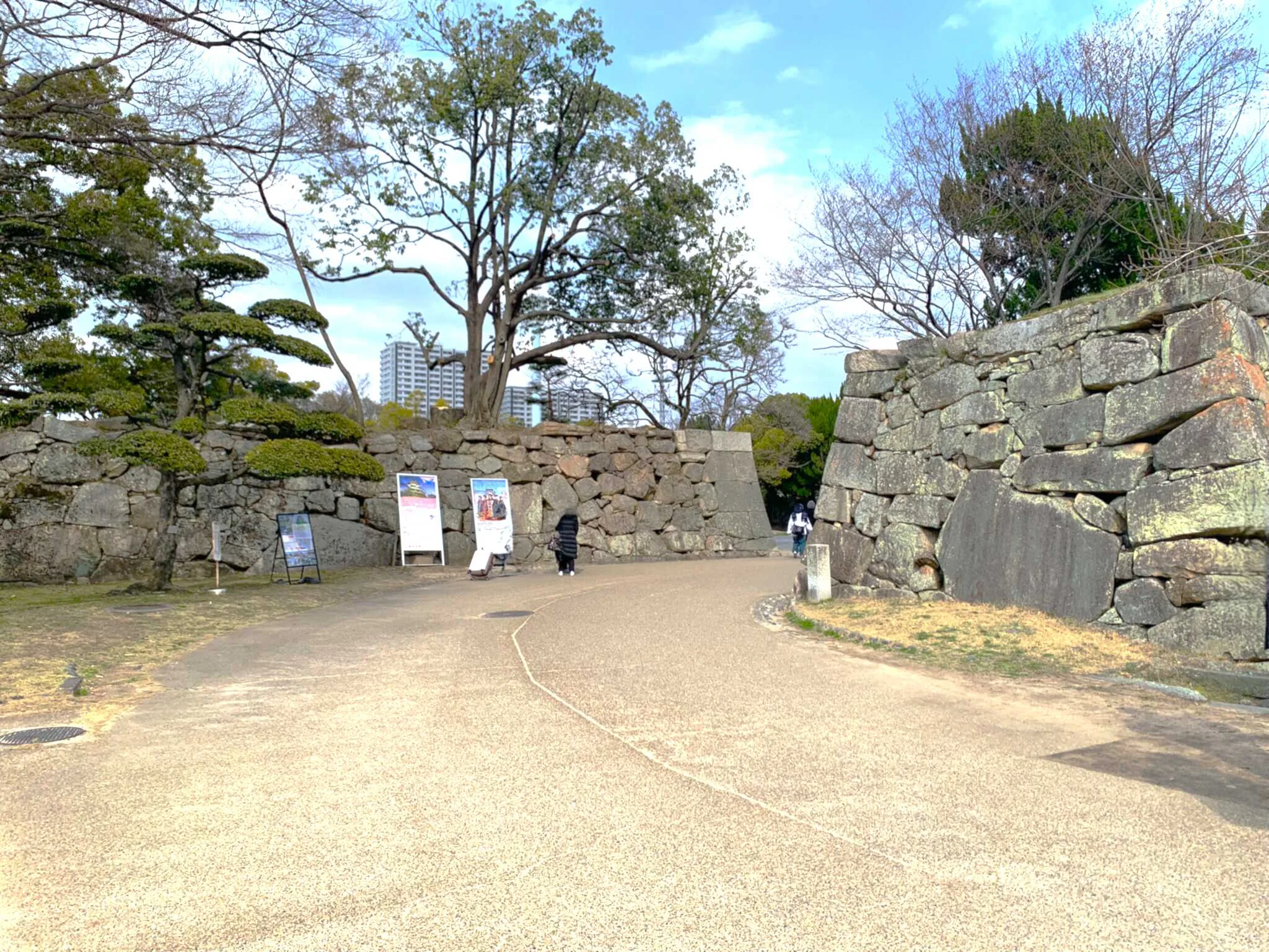 広島城 中御門跡