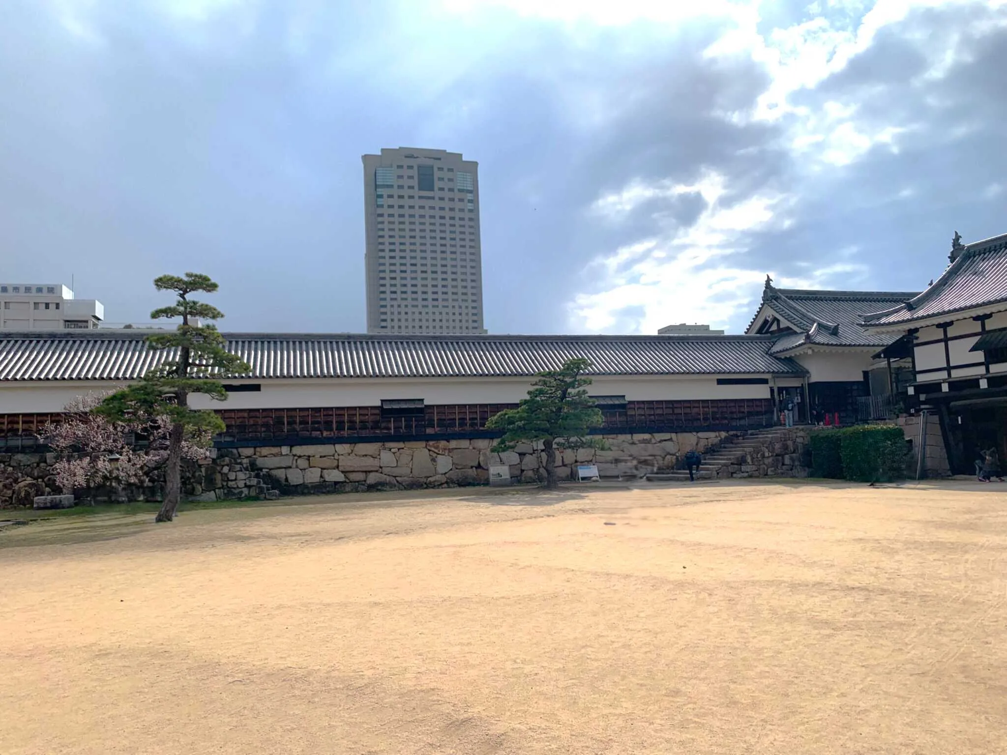 広島城 二の丸内部(多聞櫓・平櫓)