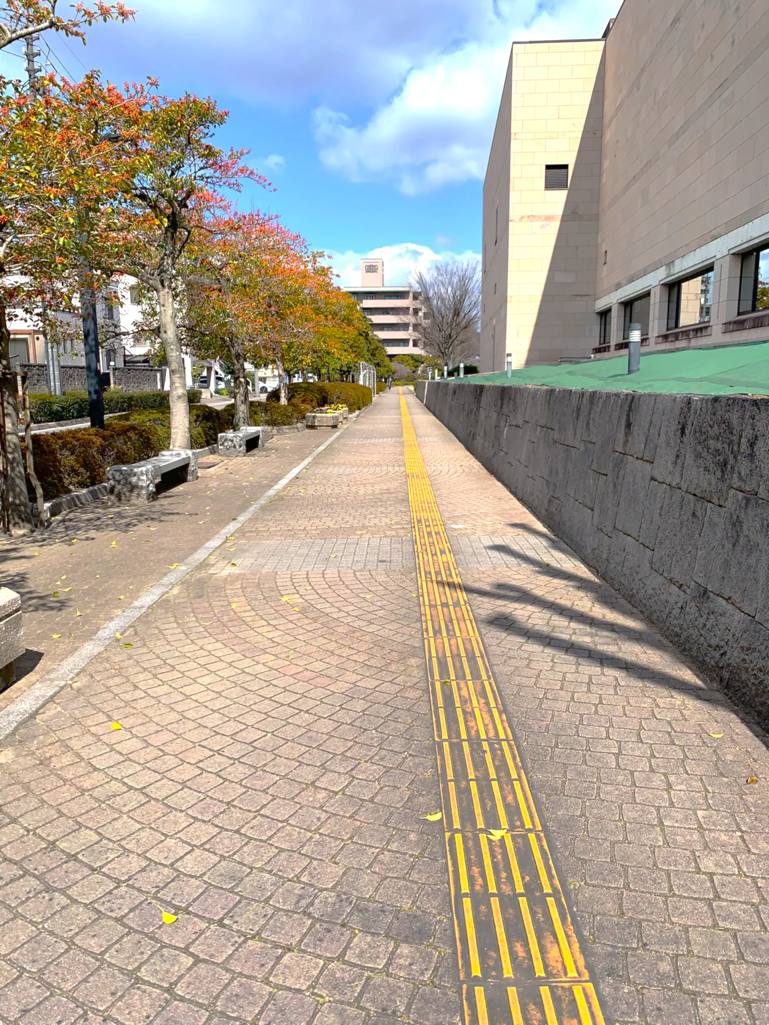 福山城 西外堀跡