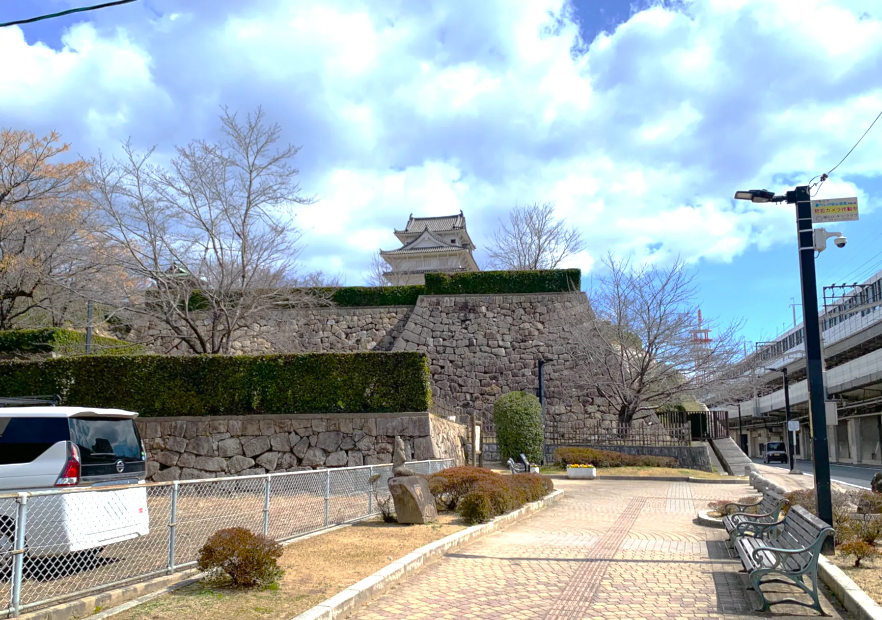 福山城 福山城 外八番櫓(神辺一番櫓)跡