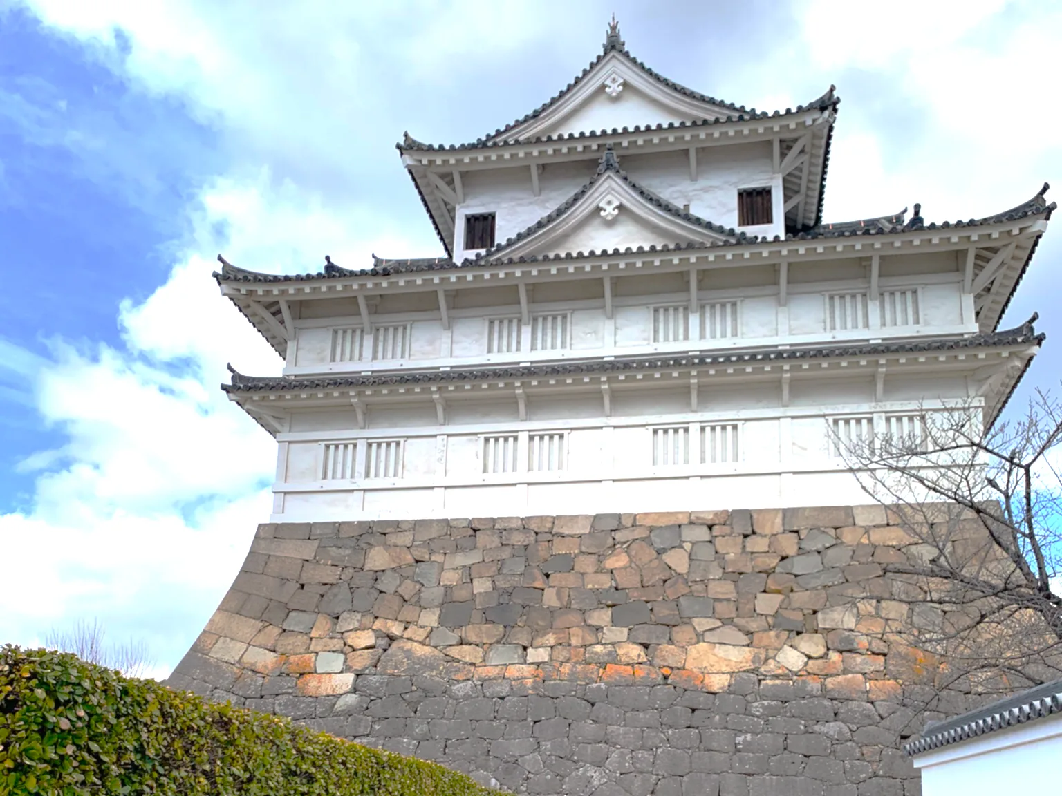 福山城 伏見櫓(南面)