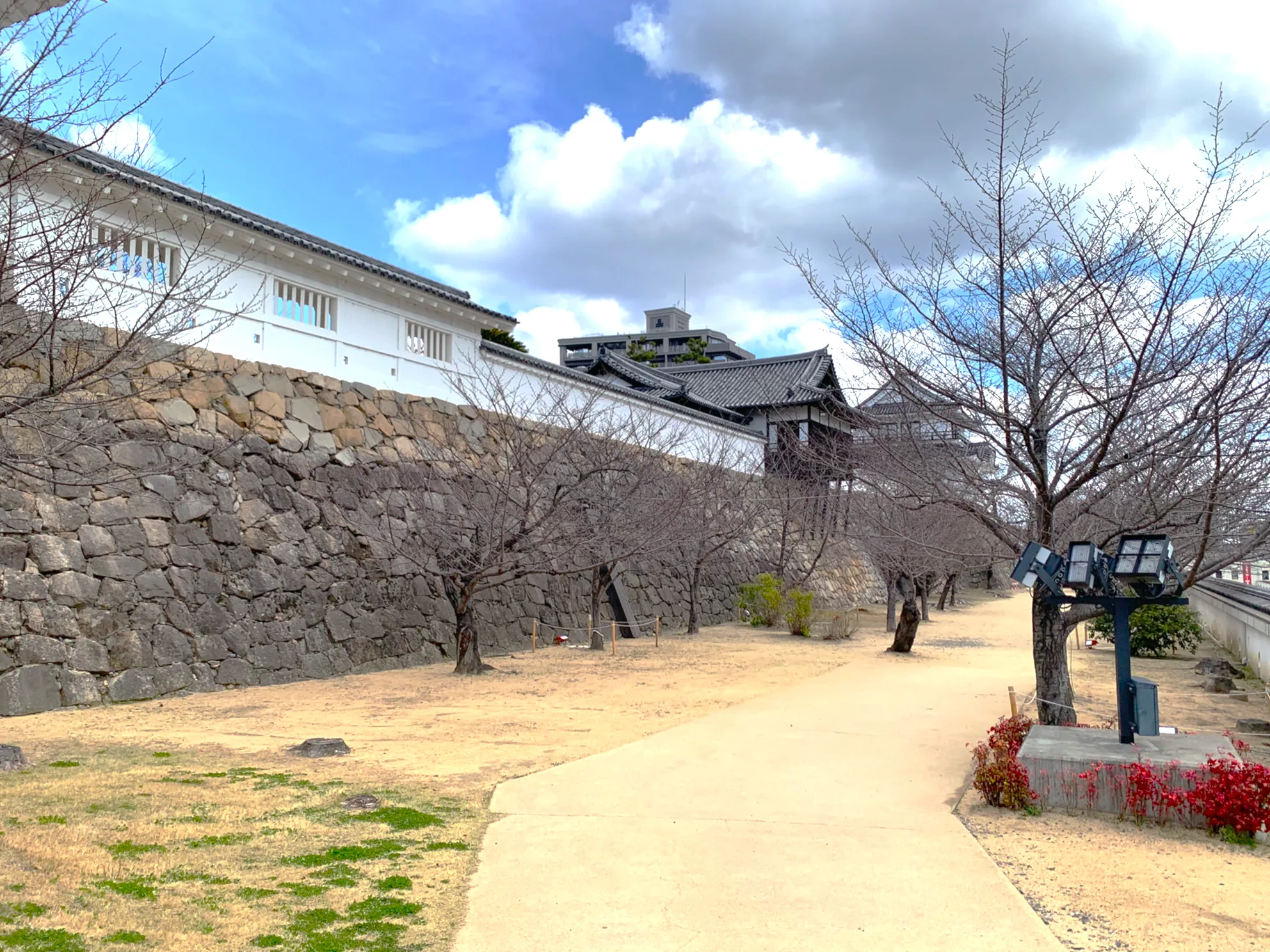 福山城 本丸南面(御湯殿)