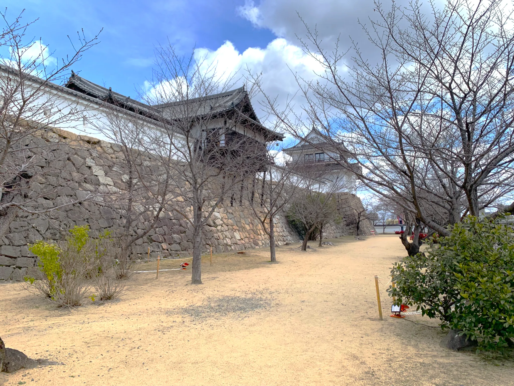 福山城 本丸南面(御湯殿)