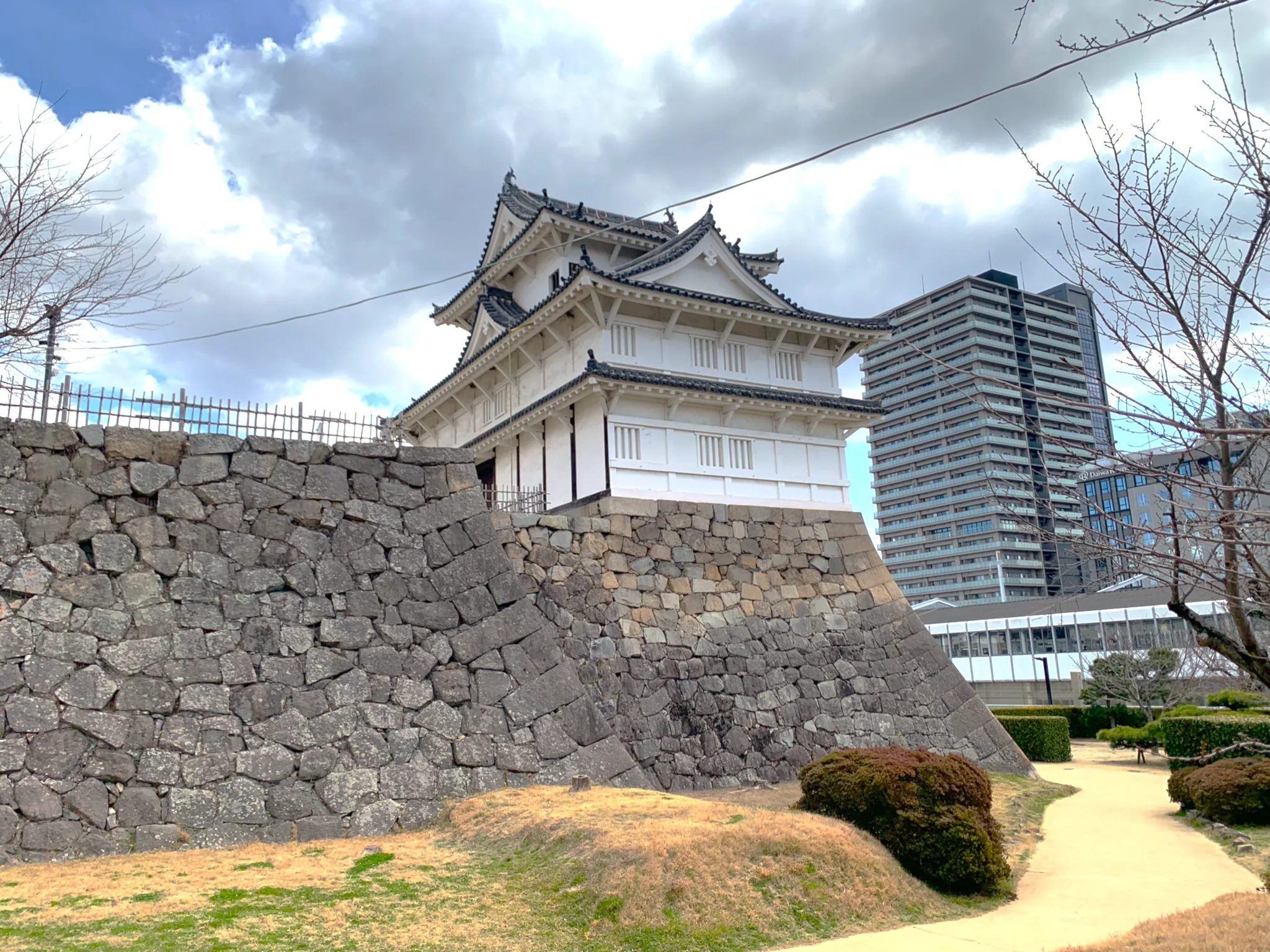 福山城 本丸西面(伏見櫓)