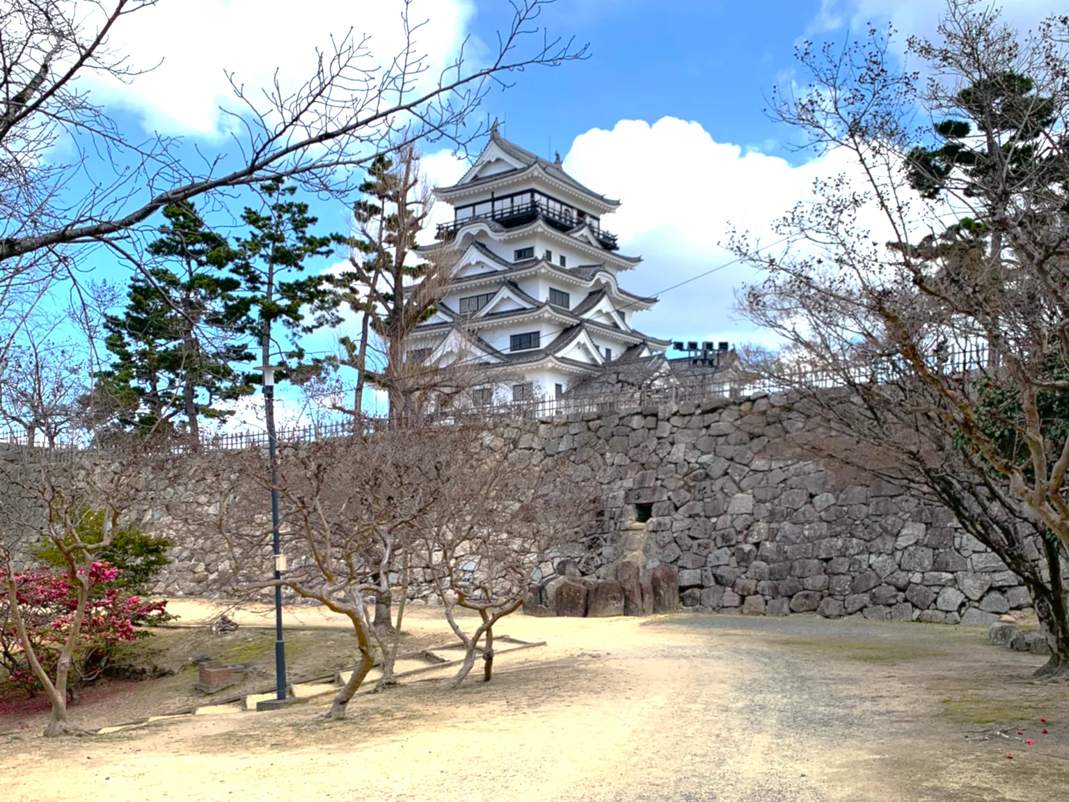福山城 本丸西面(天守)