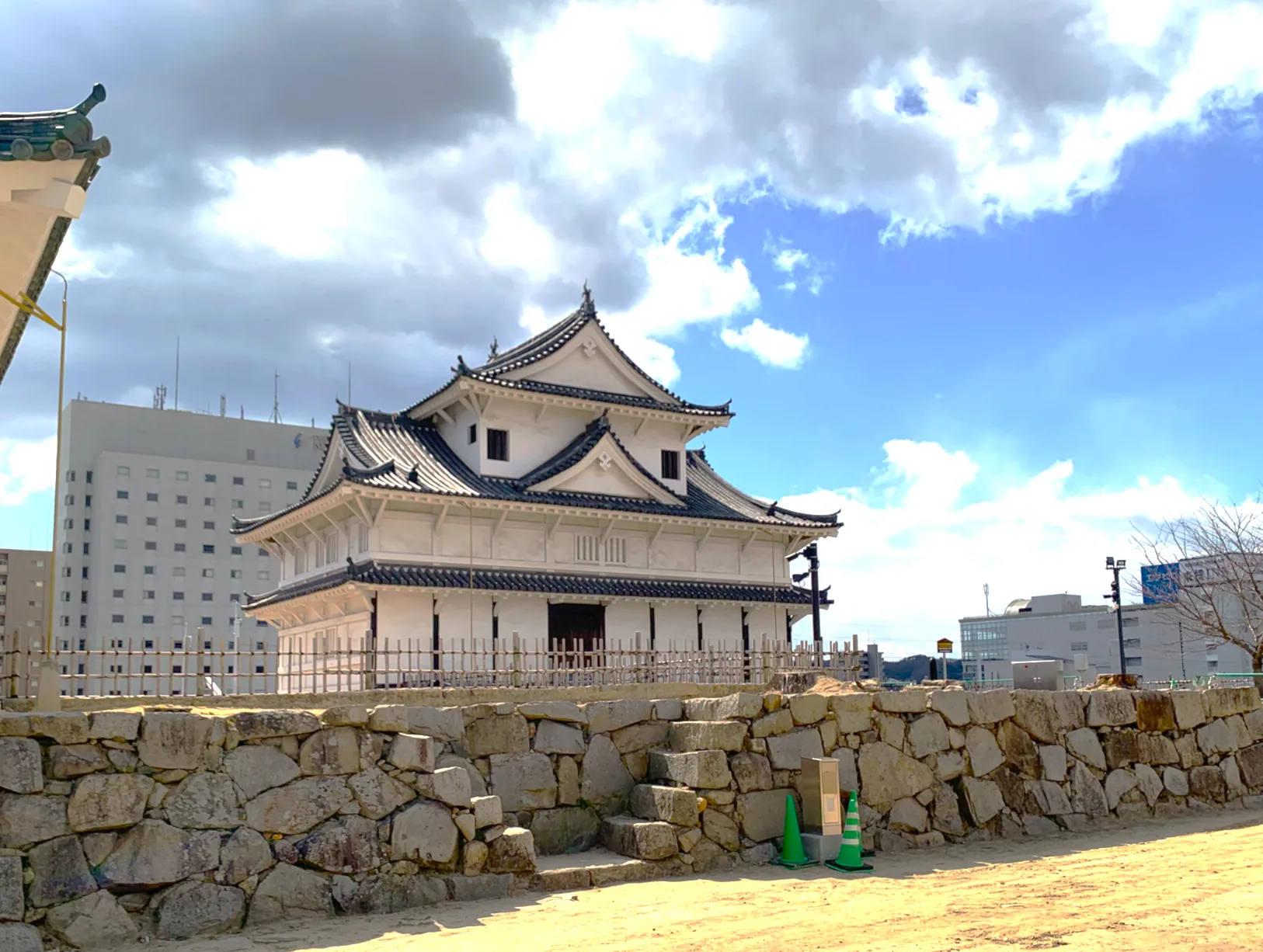 福山城 伏見櫓(本丸から)