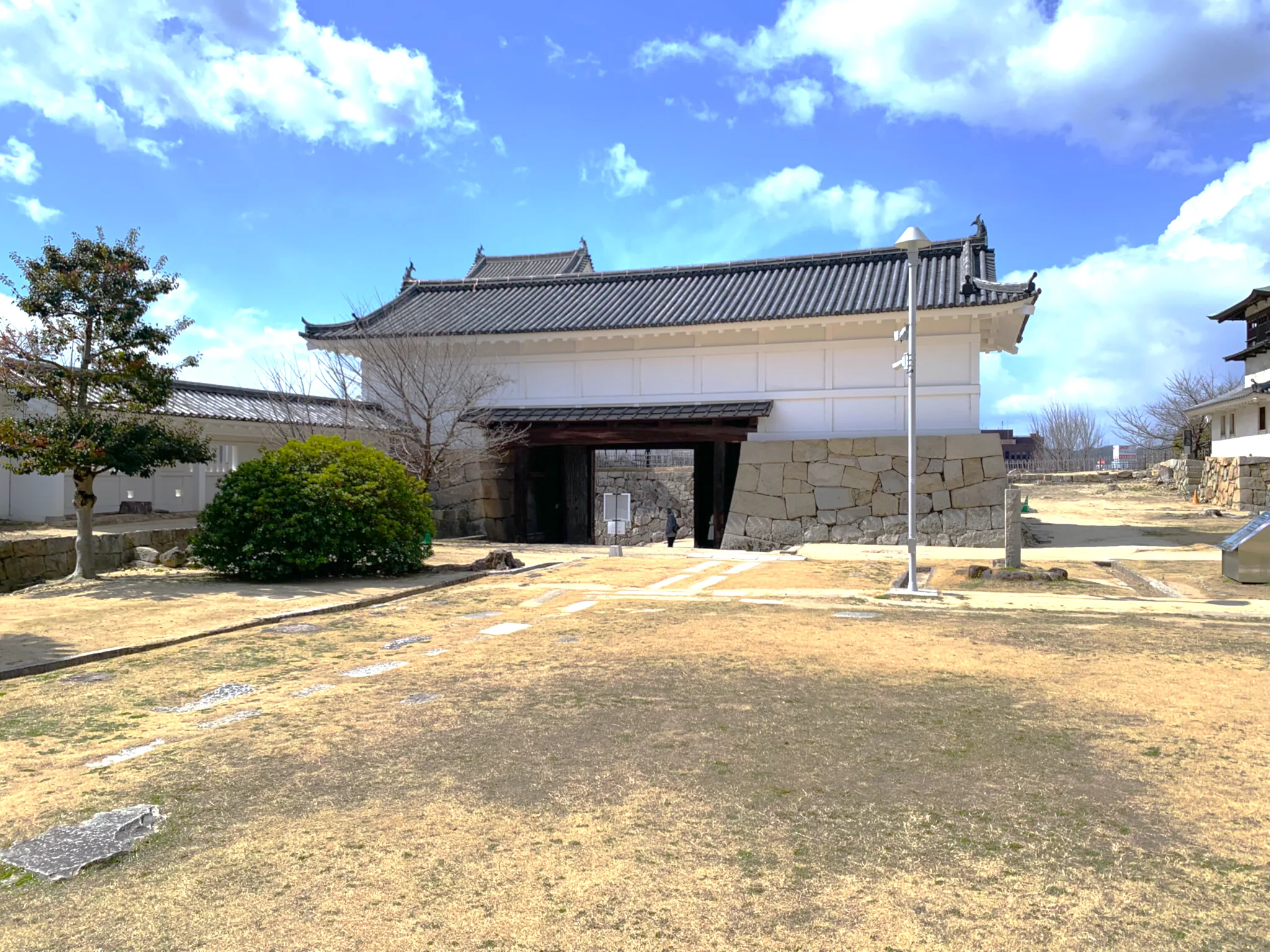 福山城 筋鉄御門(本丸から)
