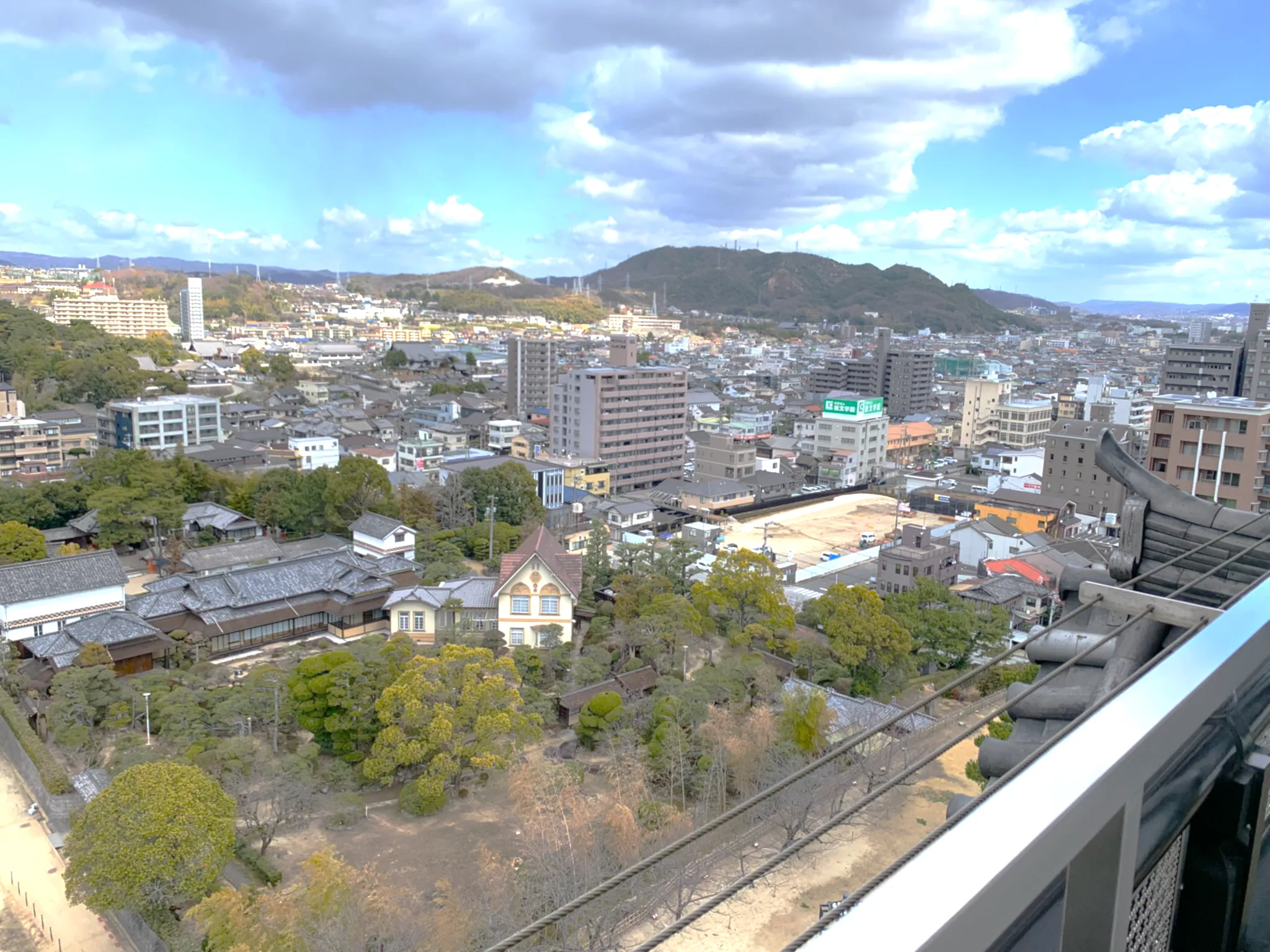 福山城天守眺望(北東側)