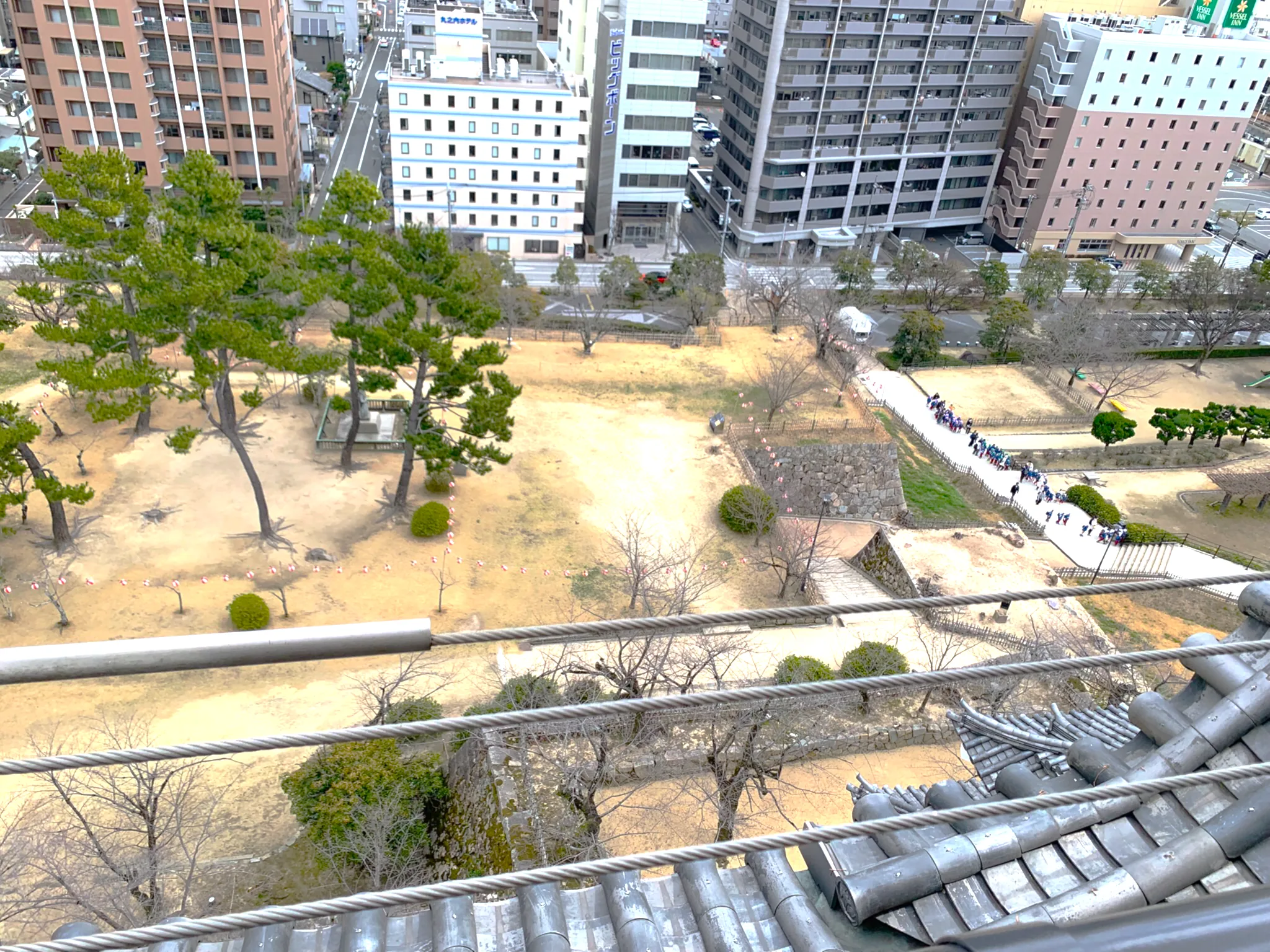 福山城天守眺望(東側)