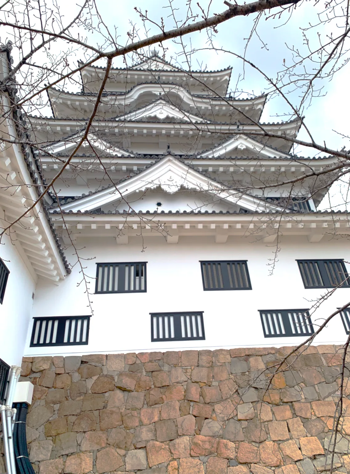 福山城天守(東側から)