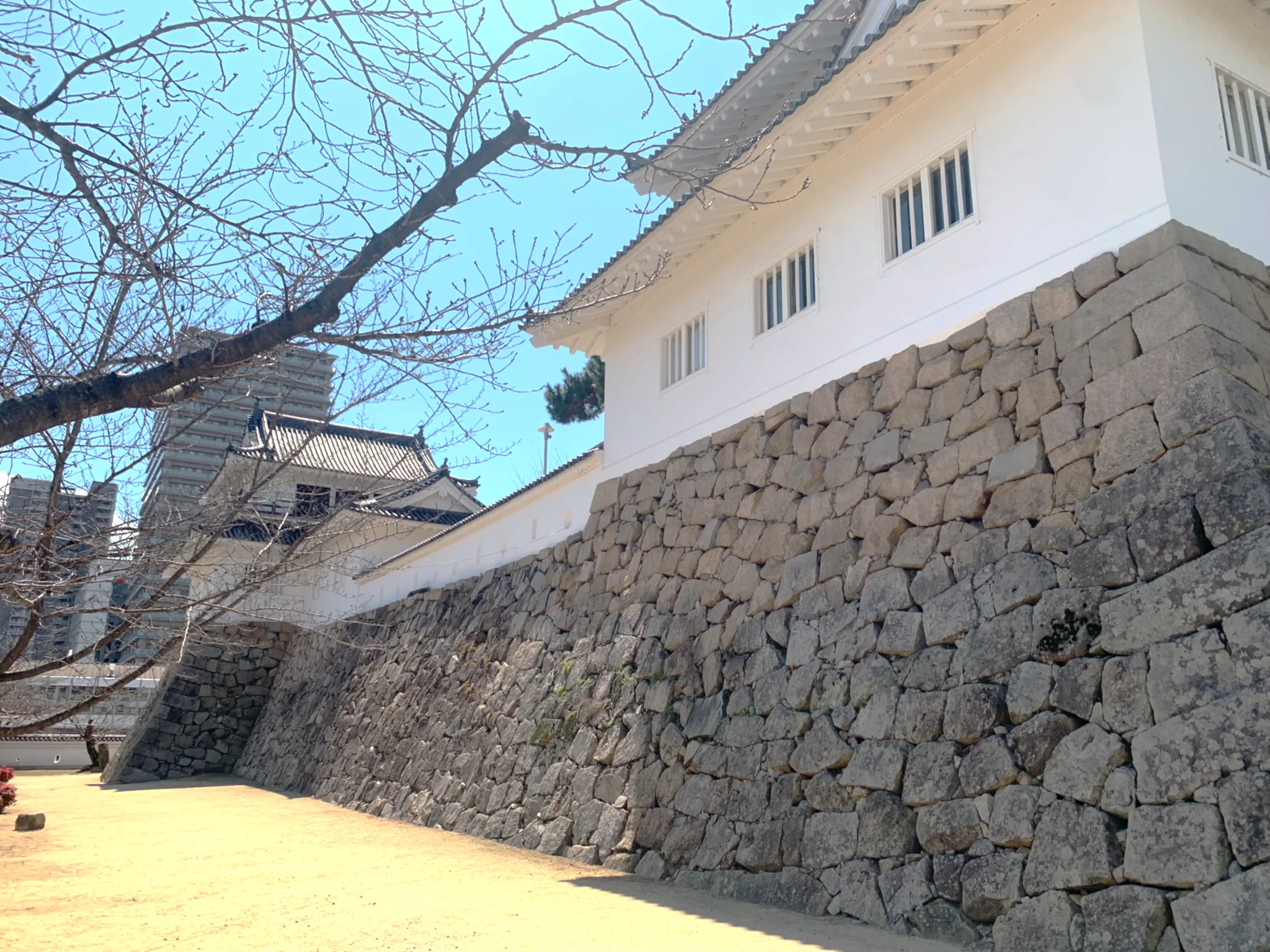 福山城 鏡櫓文書館・月見櫓(本丸東面)